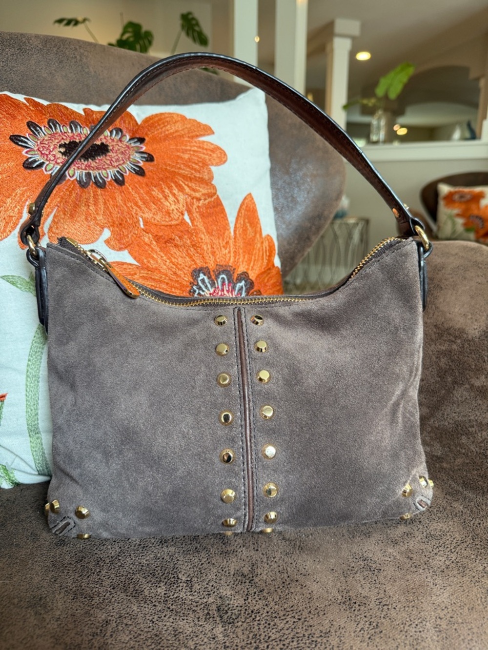 MICHAEL KORS SUEDE BAG - Picture 3 of 15